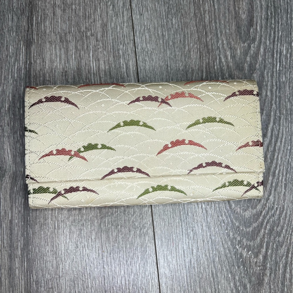 Vintage SHISEIDO - Envelope Clutch Wallet - Japanese Print
